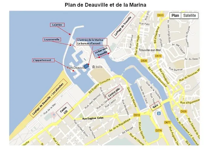 Marina - 3p Duplex - 6 Pers - 5' דירה דוביל